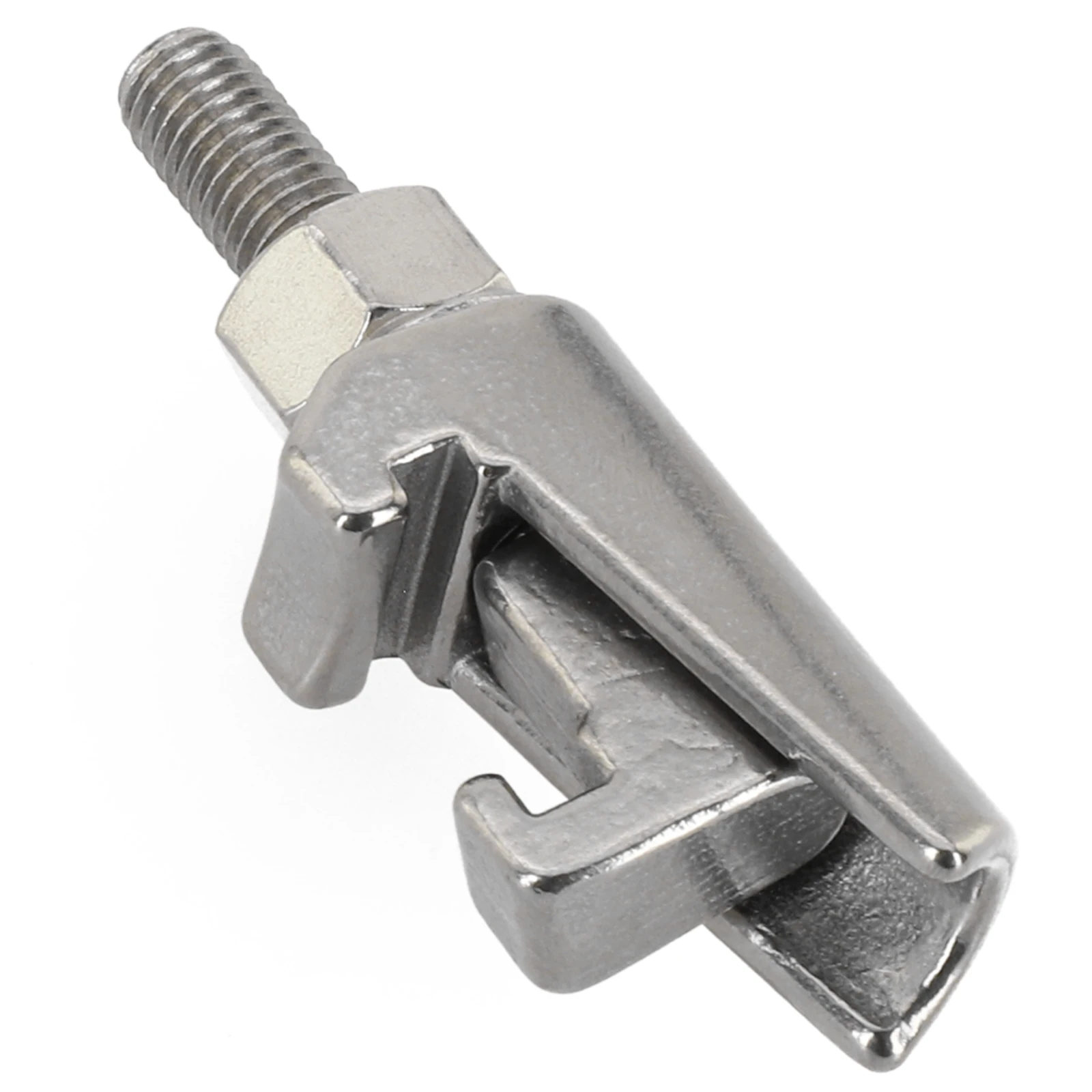 1pc M8 ISO Double Claw Clamp 304 Stainless Steel Vacuum Flange Fitting Bolt Groove Hook Type Caliper Screw C Clamp Hook