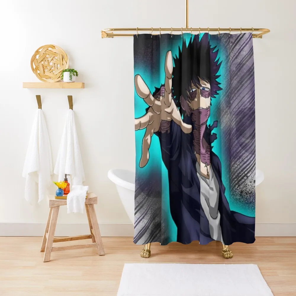 

Dabi Shower Curtain Anime Shower Shower Bathroom Waterproof Bathroom Accessories Curtain