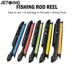 Fishing Coiling Plate Clip On Rod Fishing Line Holder Line Winding Plate Winding Board Bite Holder Rod Bobbin Tackle Accessories