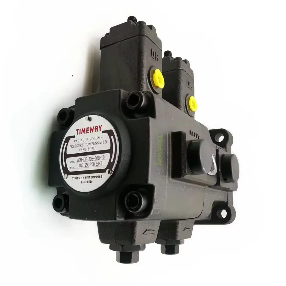 

TIMEWAY VCM Tandem Vane Oil Pump VCM-DF-30B-30B-10 Variable Vane Pump Low Pressure Double Pump