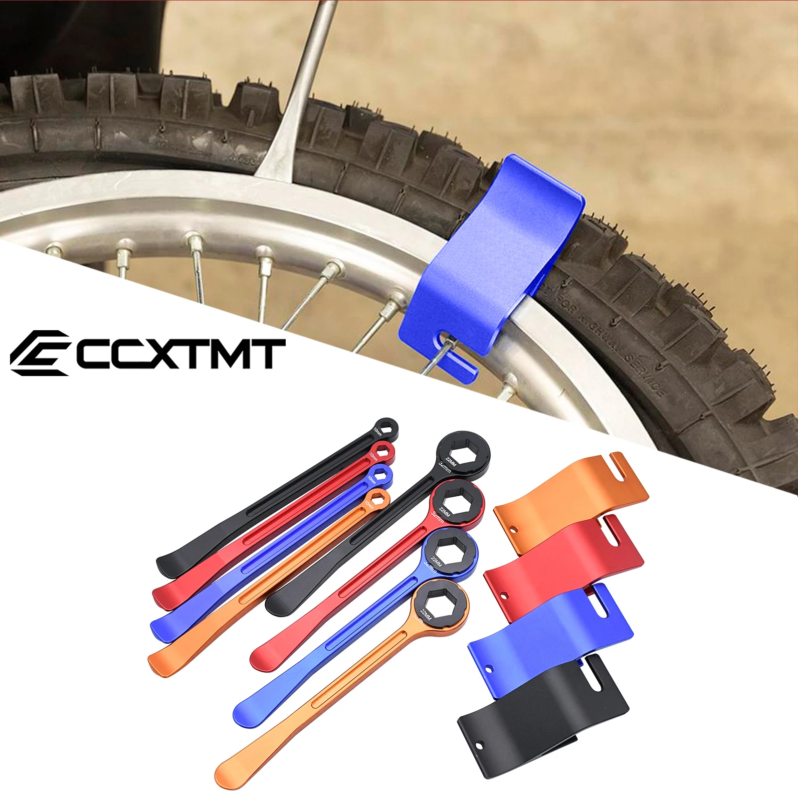 Ferramenta para pneu de motocicleta, alavanca, colher, chave de eixo, mudança de pneu para husqvarna ktm honda kawasaki yamaha husaberg 125-530cc universal