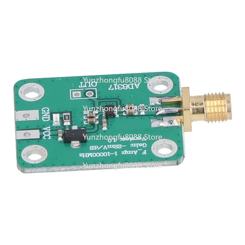 AD8317 Logarithmic RF Power Meter 1MHz-10GHz, -55dBm to 0dBm Signal Power Detector, High Accuracy, Wide Range