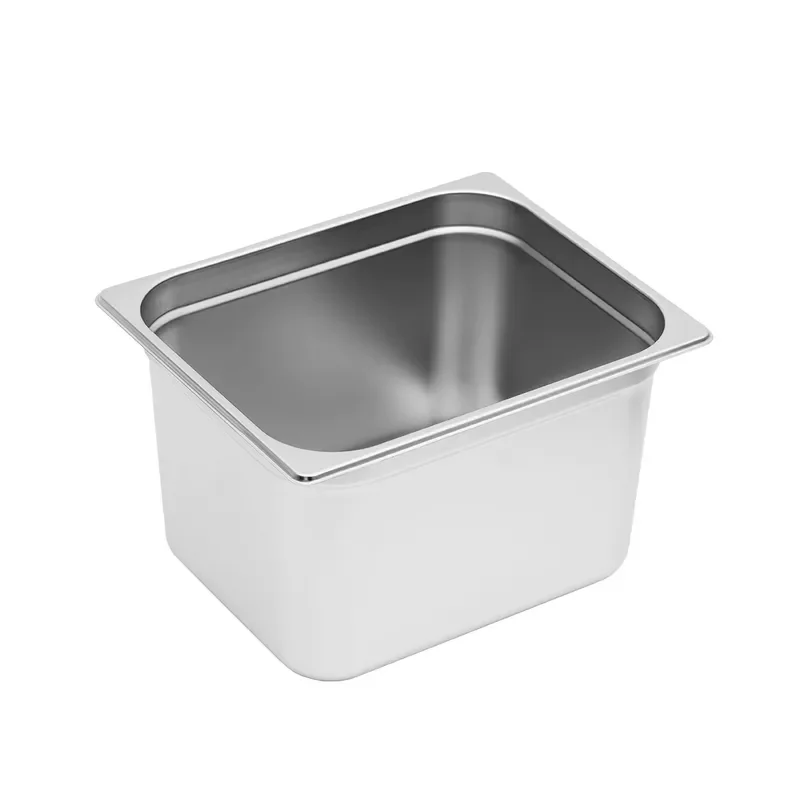 GN 1/2 Stainless Steel Gastronorm Pan Deep Hotel Catering Tray for Steam Table Buffet Restaurant Kitchen Food Storage