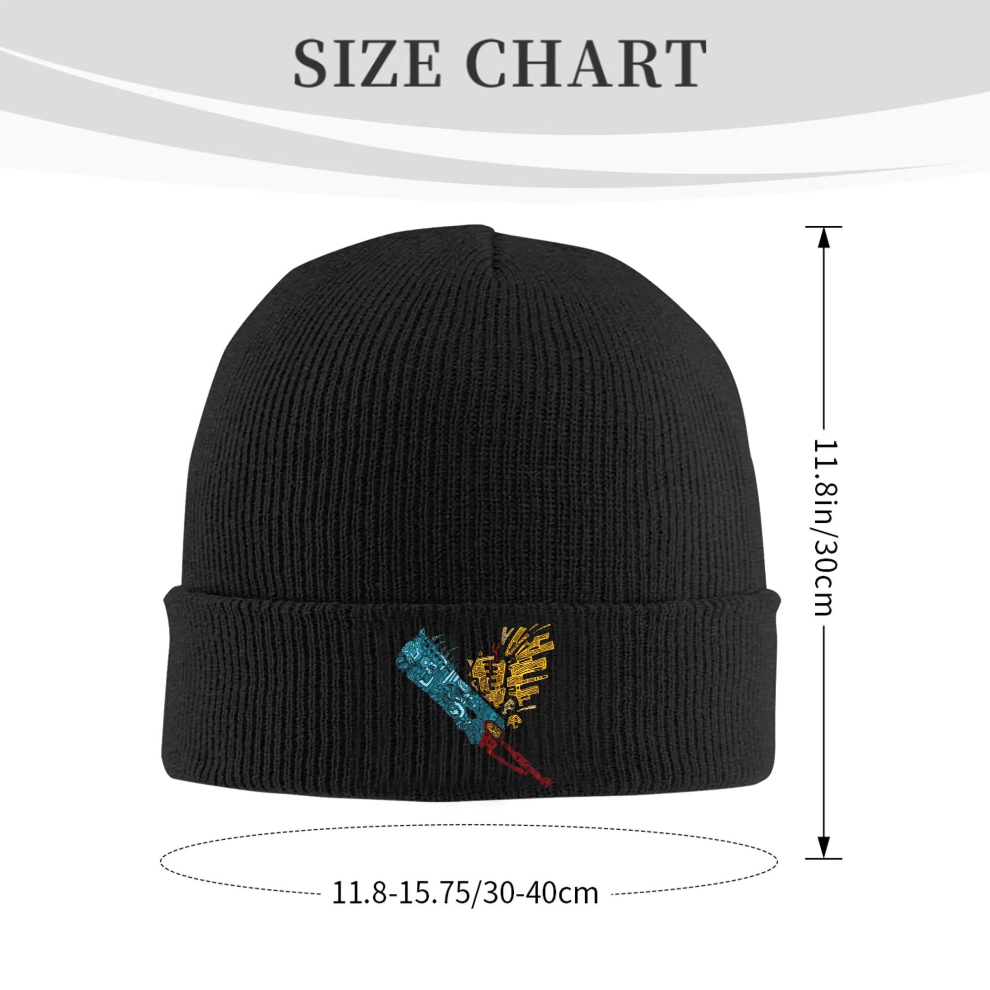 Monster Hunter Great Sword  Beanie For Women Men  Warm Winter Bonnet Hats