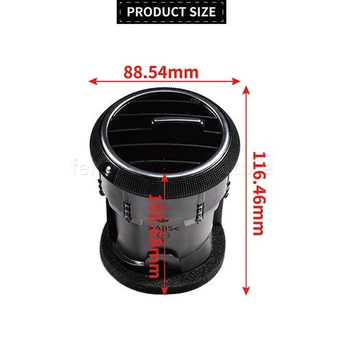 Imagen 2 del producto Tablero de instrumentos AIR VENT Aire acondicionado Rejilla de calefacción de CA Difusor Panel central 8P 0820901 PARA AUDI A3 S3 8P 2004-2013