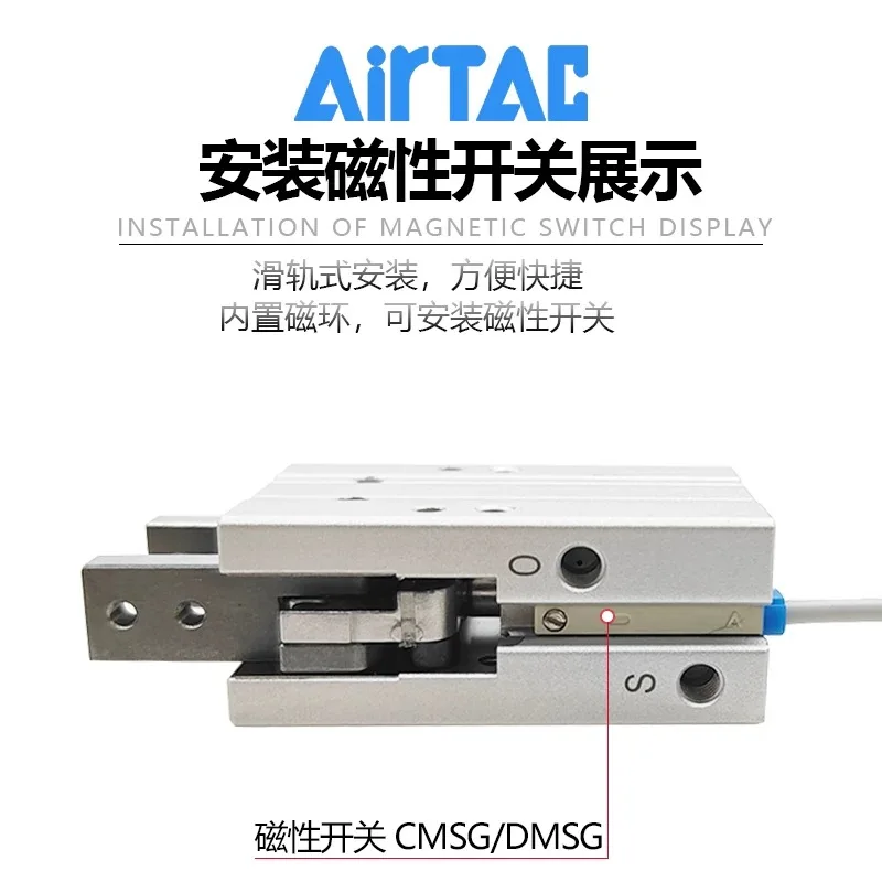 AirTac brand new original pneumatic gripper cylinder HFP10 HFP16 HFP20 HFP25 HFP32