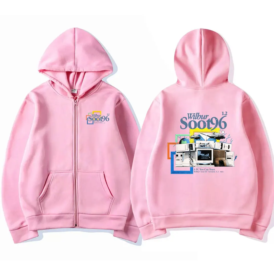 Wilbur Soot 96 Zipper Hoodie 2022 New Dream Team SMP Merch