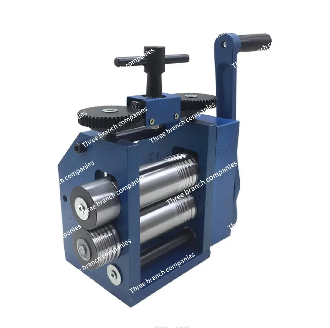 Manual Rolling Mill Machine For Metal Sheet/Wire/Flat Pressing Jewelry Press Tabletting Tool