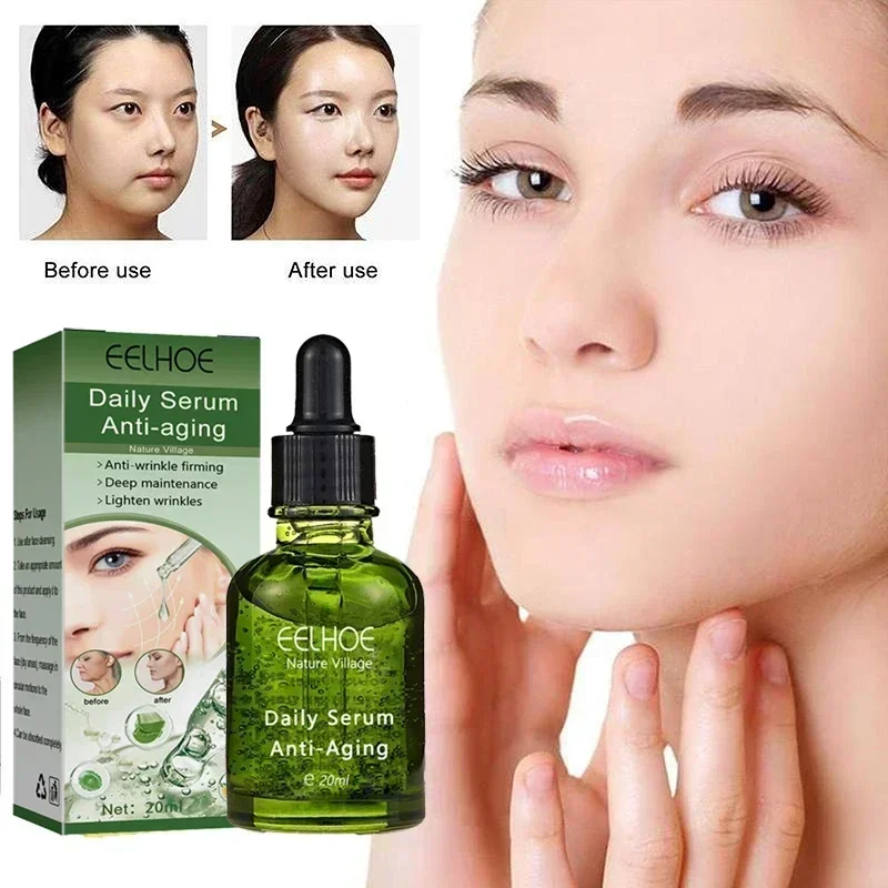 Anti-Falten-Serum straffende Lifting-Anti-Aging-Essenz reduziert feine Linien um die Augen und Naso labial falten Hautpflege produkte