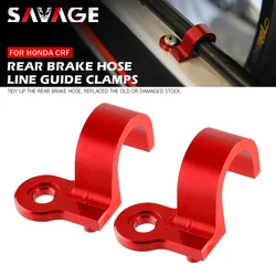 Rear Brake Hose Guide Clamp For HONDA CRF250L CRF300L/Rally CRF 300 250 230 L CRF230L CRF230M Motorcycle Clamping Lines Cover