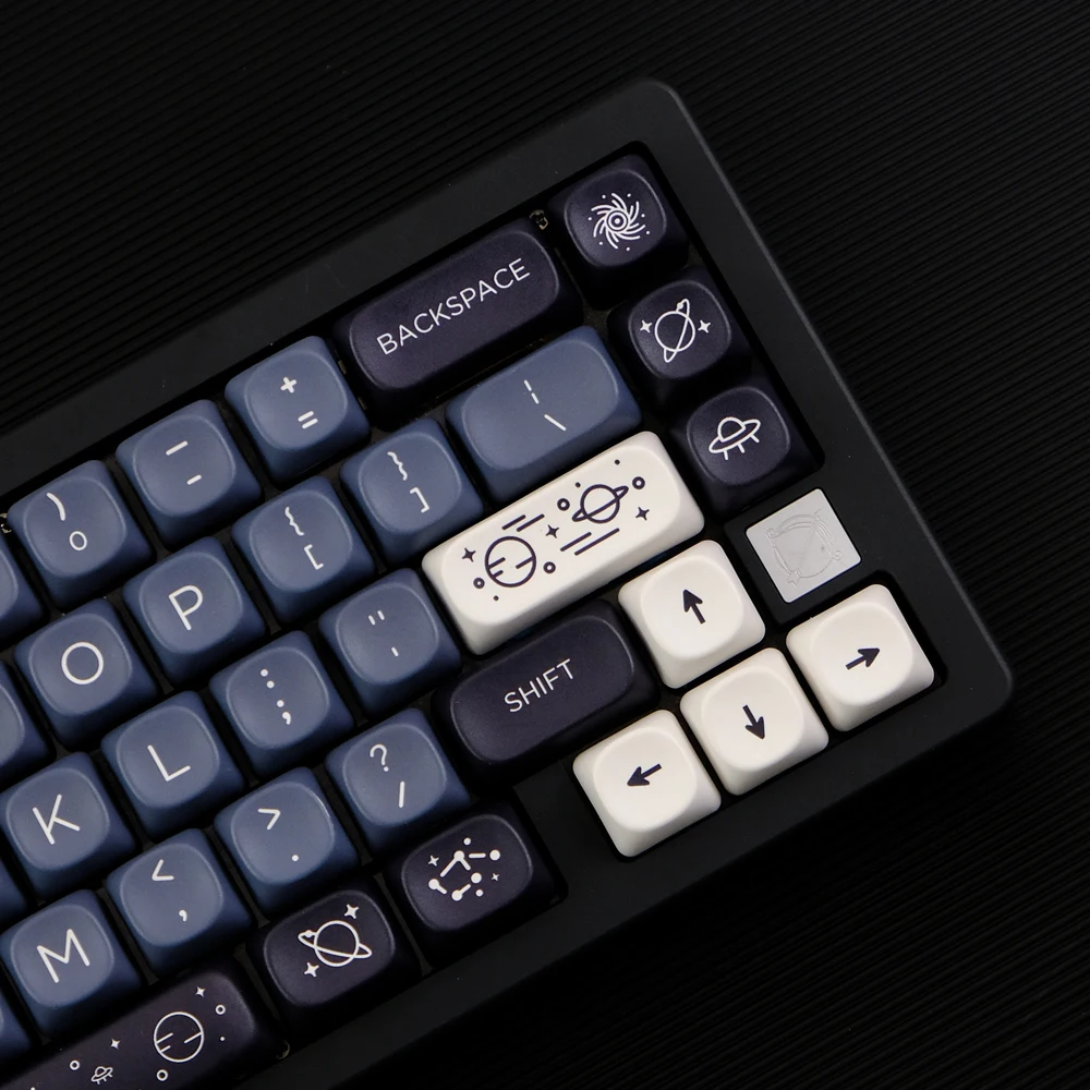126 Keys/set GMK Galaxy Keycap XOA Profile Keycap PBT Dye Subb Lightproof Key Cap For 61 64 68 75 84 87 96 980 104