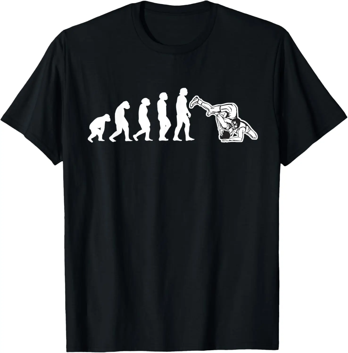 Evolution Wrestling Wrestling Wrestling Wrestler T-Shirt T-Shirt