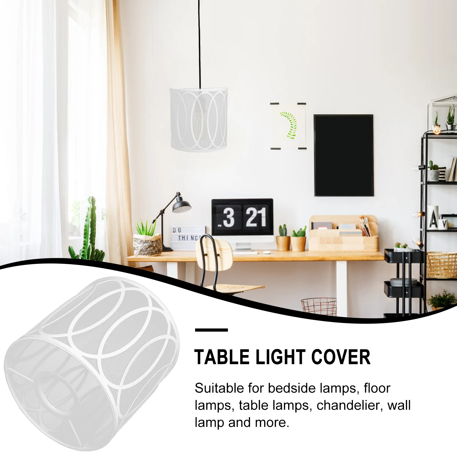 

Iron Lampshade Durable Table Light Cover Modern Wall Floor Ceiling Light Shades Bedroom Living Room Accessories