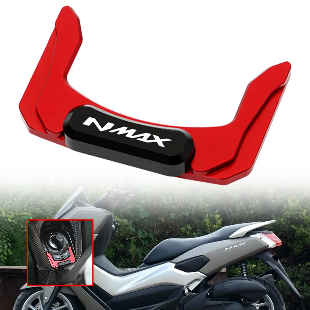 

Motorcycle Electric Door Lock Button Cover Protector For YAMAHA NMAX125 NMAX150 NMAX155 NMAX160 NMAX 125 150 155 160 Accessories