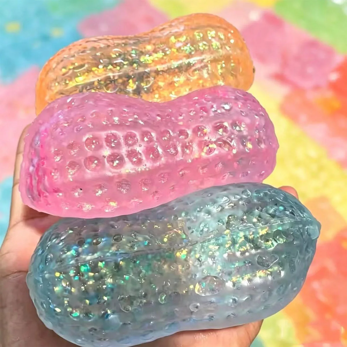 Maltose Peanut Stress Ball Crunchy Squeeze Ball Squishy gift Buttery-SoftFeel Fidget gift ASMR Sensory gift Slow Rebound