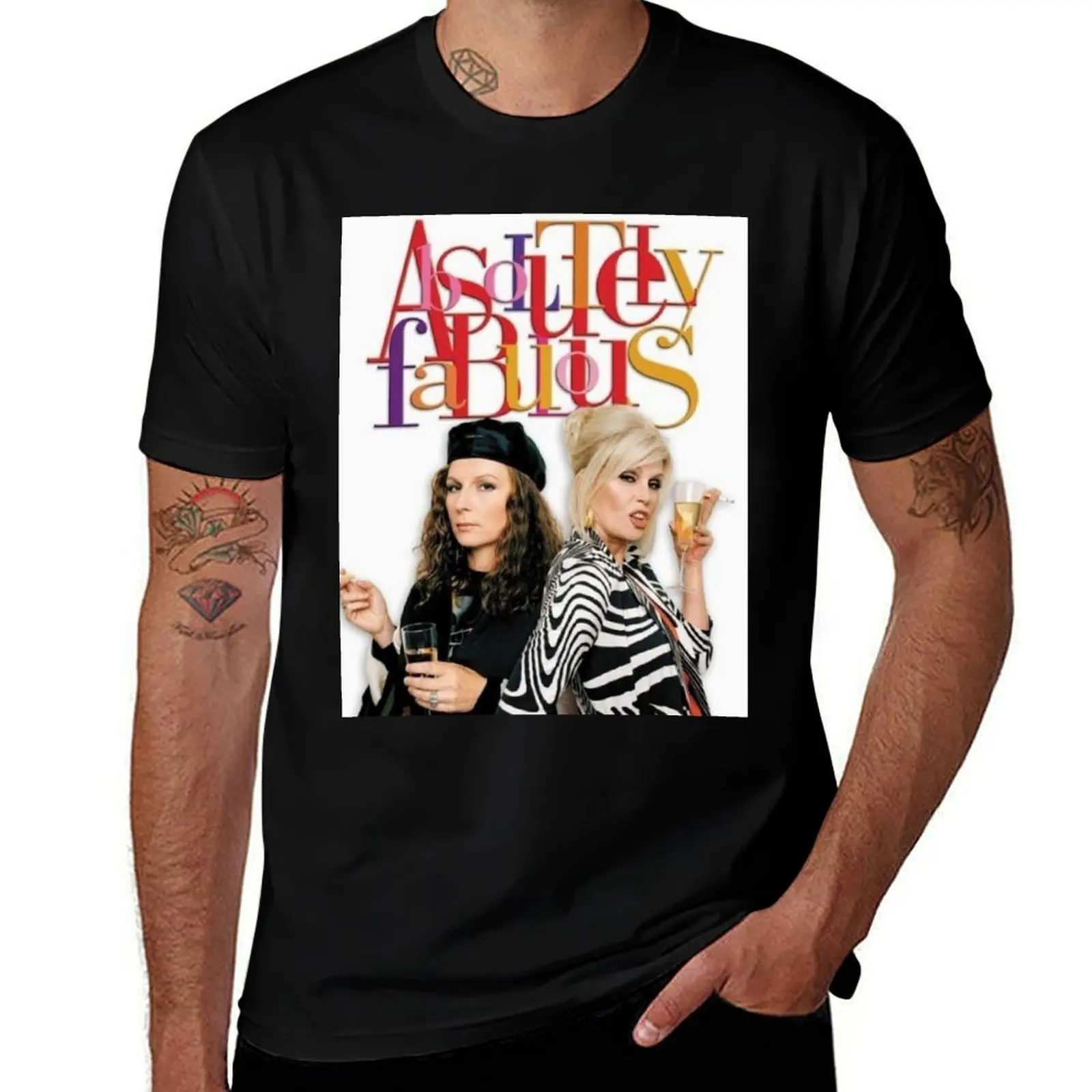 

absolutely Fabulous Darling T-Shirt t shirt for man 100 percent cotton man t shirts graphic T-Shirt