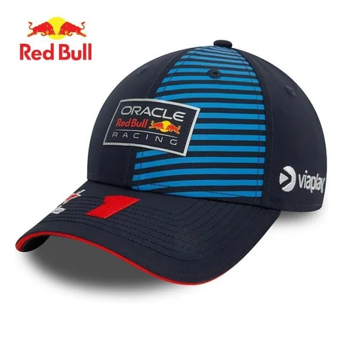 Gorra de montar Red Bull, diseño temático de carreras F1 para hombres y mujeres, gorras de béisbol para deportes al aire libre, sombrero para el sol con protección solar