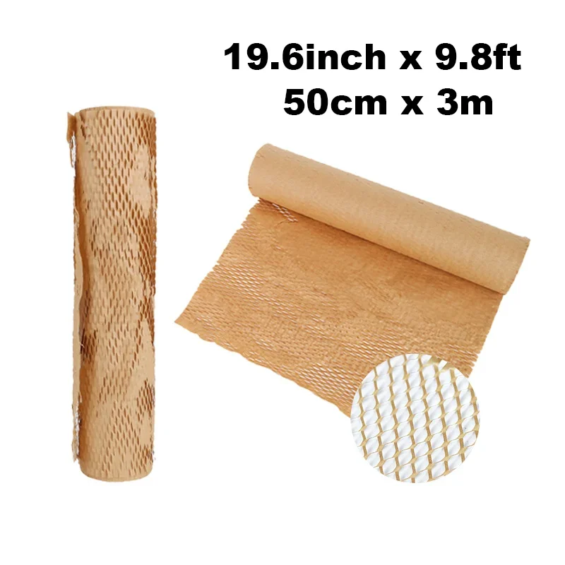 

Hot Sellers Brown Environmental Protection Honeycomb Paper Roll , Flower Wrapping Paper, Arts And Crafts, Gift Wrapping Paper