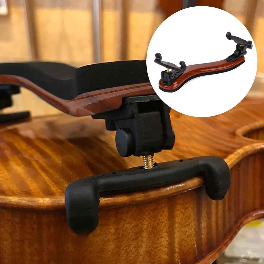 New violin shoulder rest Professional 3/4-4/4 full size adjustable maple violin shoulder rest Violin accessories 1PC