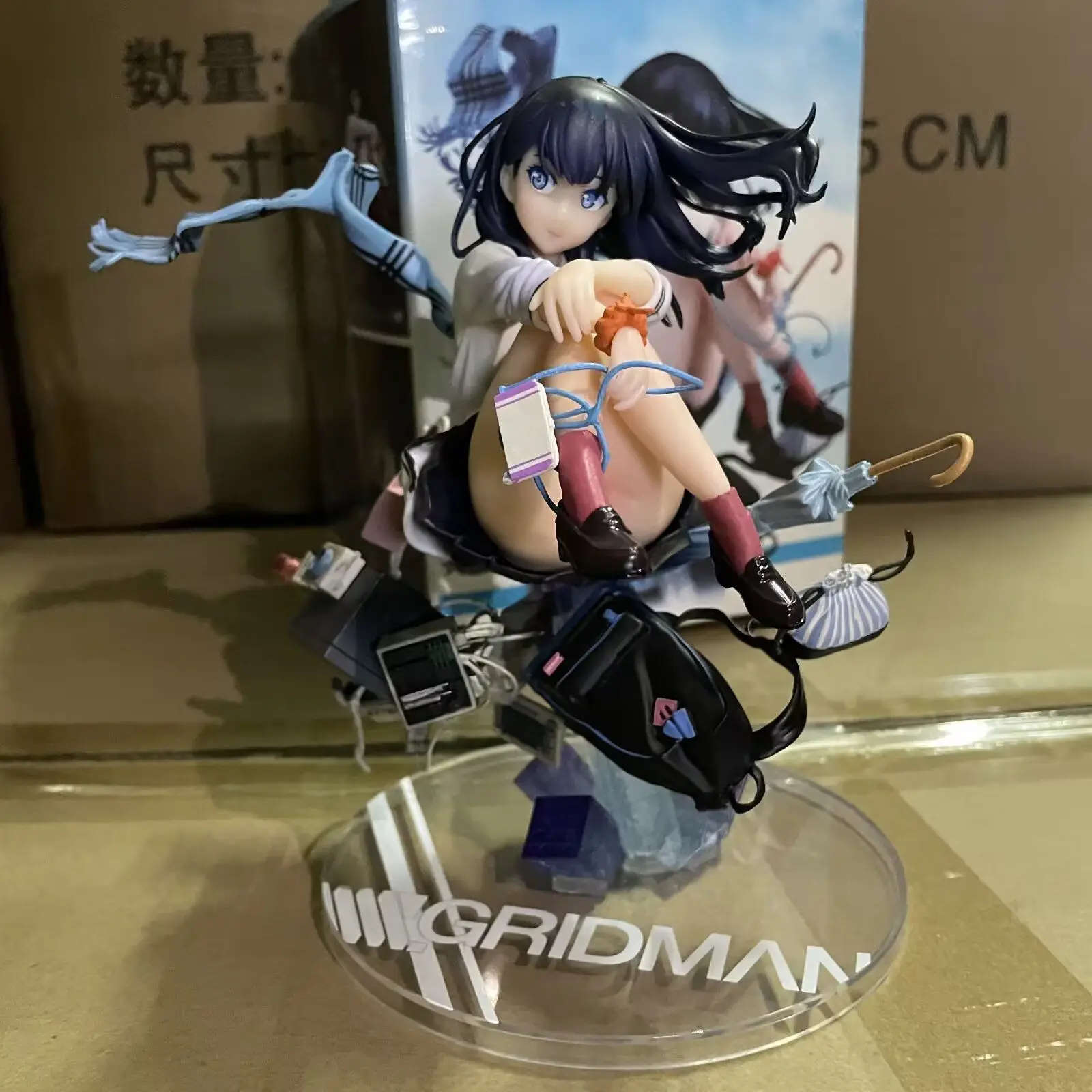 18CM SSSS.Gridman Takarada Rikka 1/7 I Believe In Future Sexy Girl Anime Action Figures PVC Hentai Collection Model Toys Gift