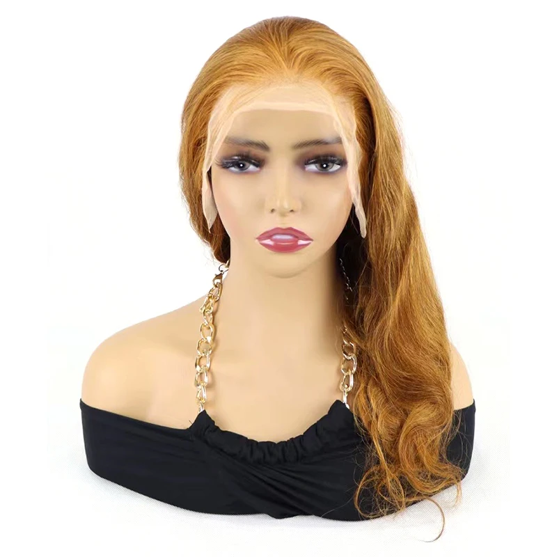 Lace Frontal Synthetic Wigs 13X4  Wig Body Wave Transparent Hd  