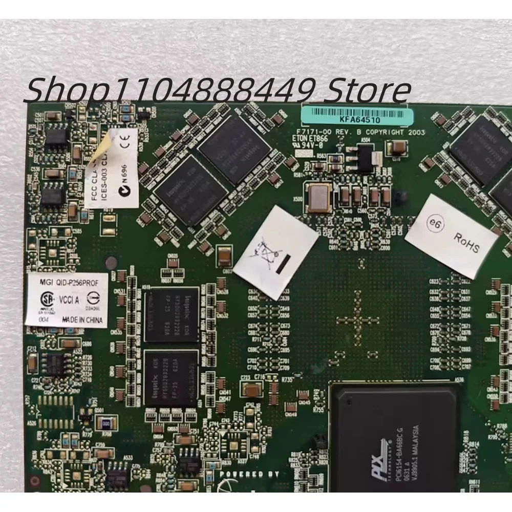 Placa gráfica médica QID-P256PROF PCI de 4 telas F7171-00