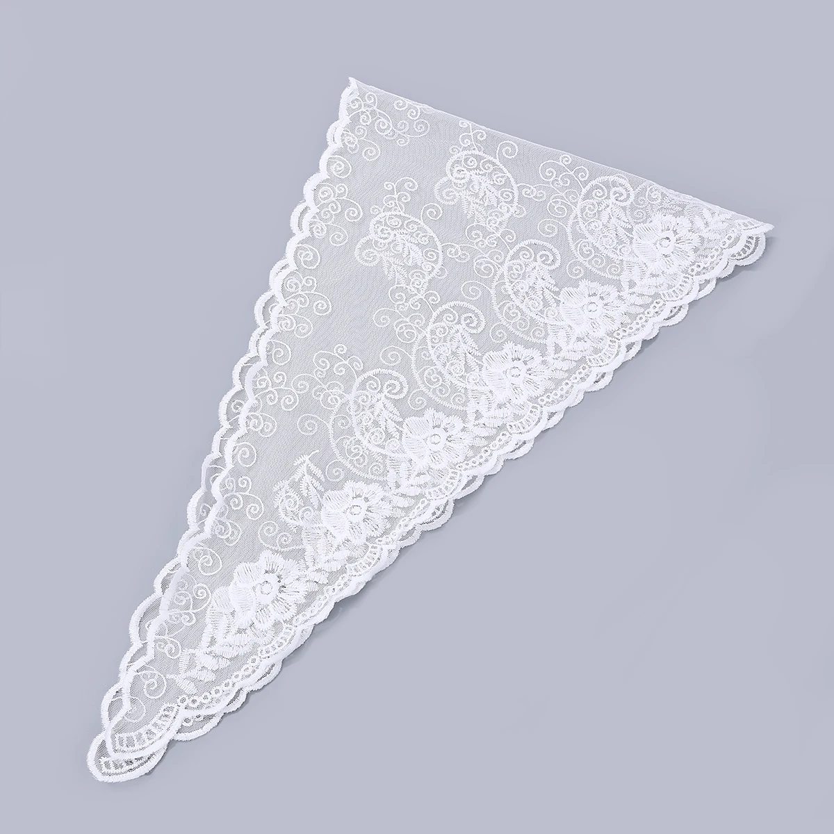 French Vintage Lace Broken Flower Headscarf Girl\'s Scarf Scarf Hairband Headband Lovely Sweet Outing Headdress