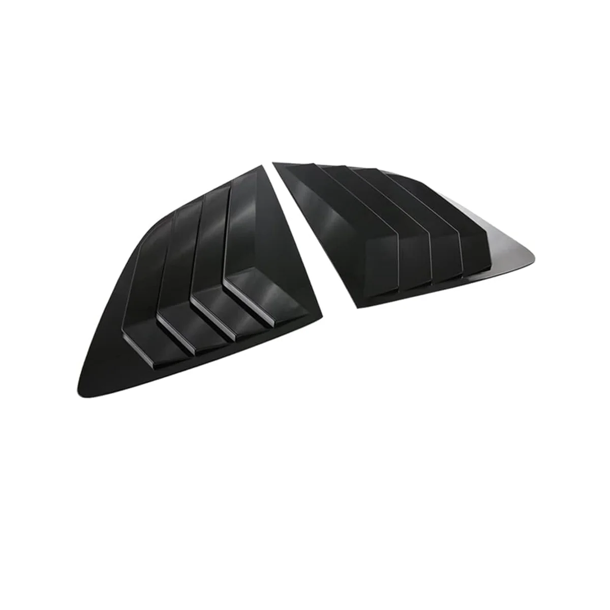 

2PCS Racing Style Rear Side Window Louvers Air Vent Scoop Shades Panel Cover Trim for Honda CRV 2023, ABS