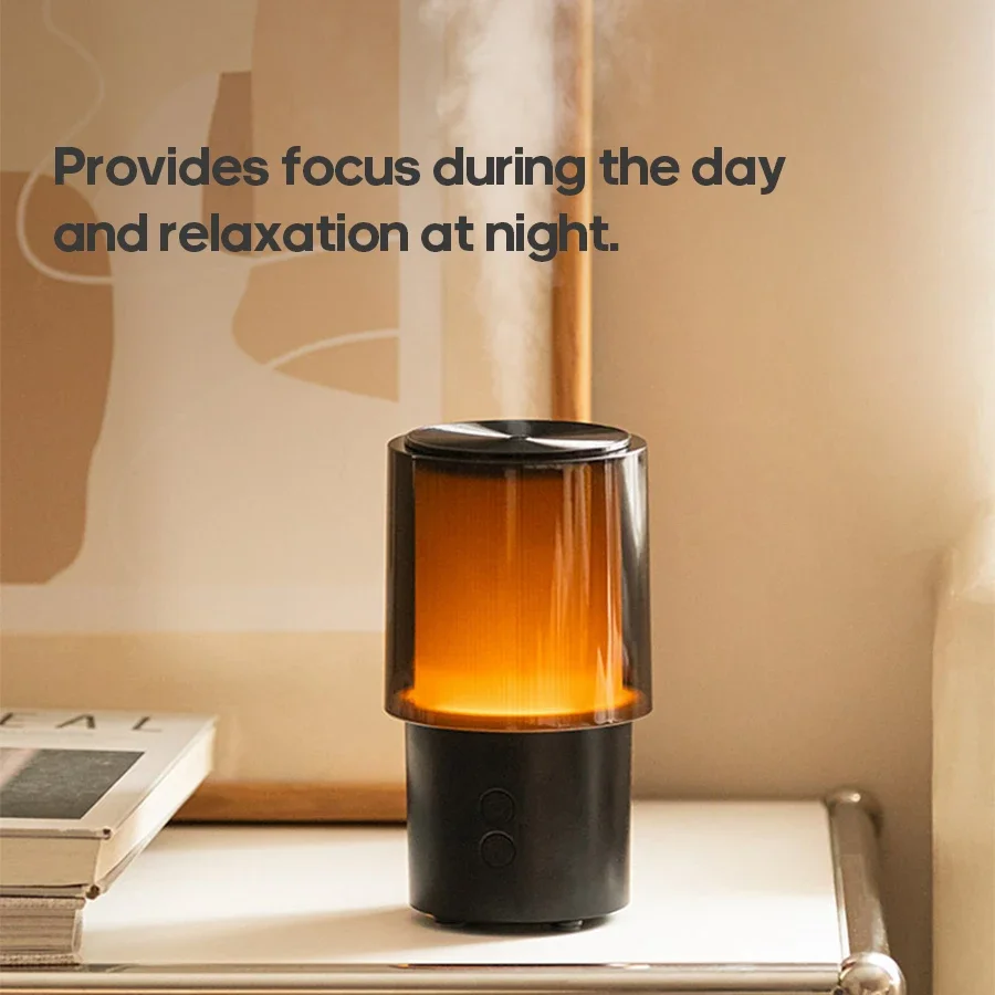 AG-H010 Essential Oil Aroma Diffuser Simple Night Light Desktop Mini Air Humidifier 140ml Aromatherapy Machine Hotel Home Gifts