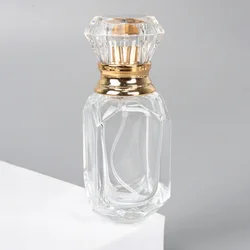 30ml Perfume Atomizer Pressing Empty Refillable Bottle Portable Multifunction Liquid Container for Cosmetics Screw Top Bottle