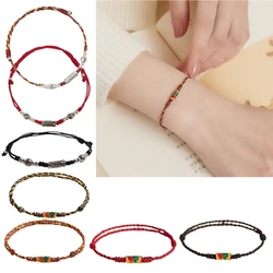Fashion Handmade Braided Koi Fish Lucky Bracelet Bangle Women Best Friends Lovers' Gift Red String Bracelet Anklet Size Adjust
