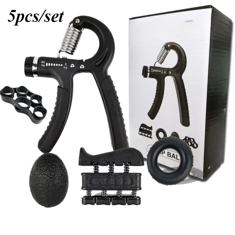 القابض قابل للتعديل R-نوع قبضة اليد ممارسة قابلة للعد قوة ممارسة تعزيز كماشة الربيع إصبع قرصة المعصم المتوسع