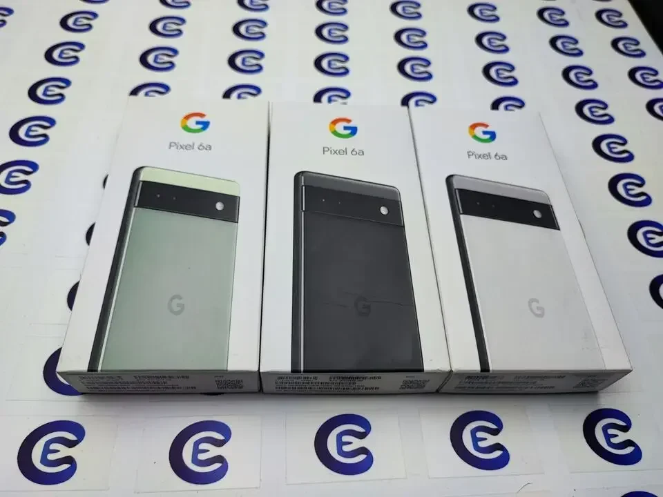 هاتف خلوي أصلي غير مقفل Google Pixel 6a ، 5G ، 6GB + GB ROM ، NFC ، Google Tensor ، eSIM ، Octa Core ، Android ، أصلي