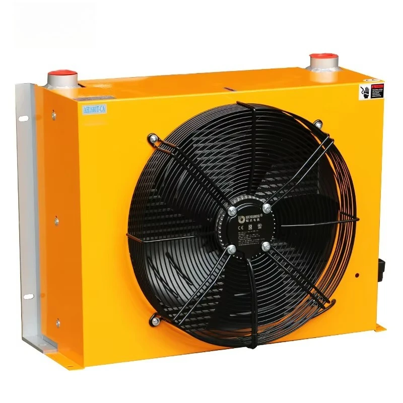 

AH1490L 250L/min 150w 220V 24V Aluminium Heat Exchanger Ventilation Refrigeration Mini Excavator Hydraulic Oil Air Cooler