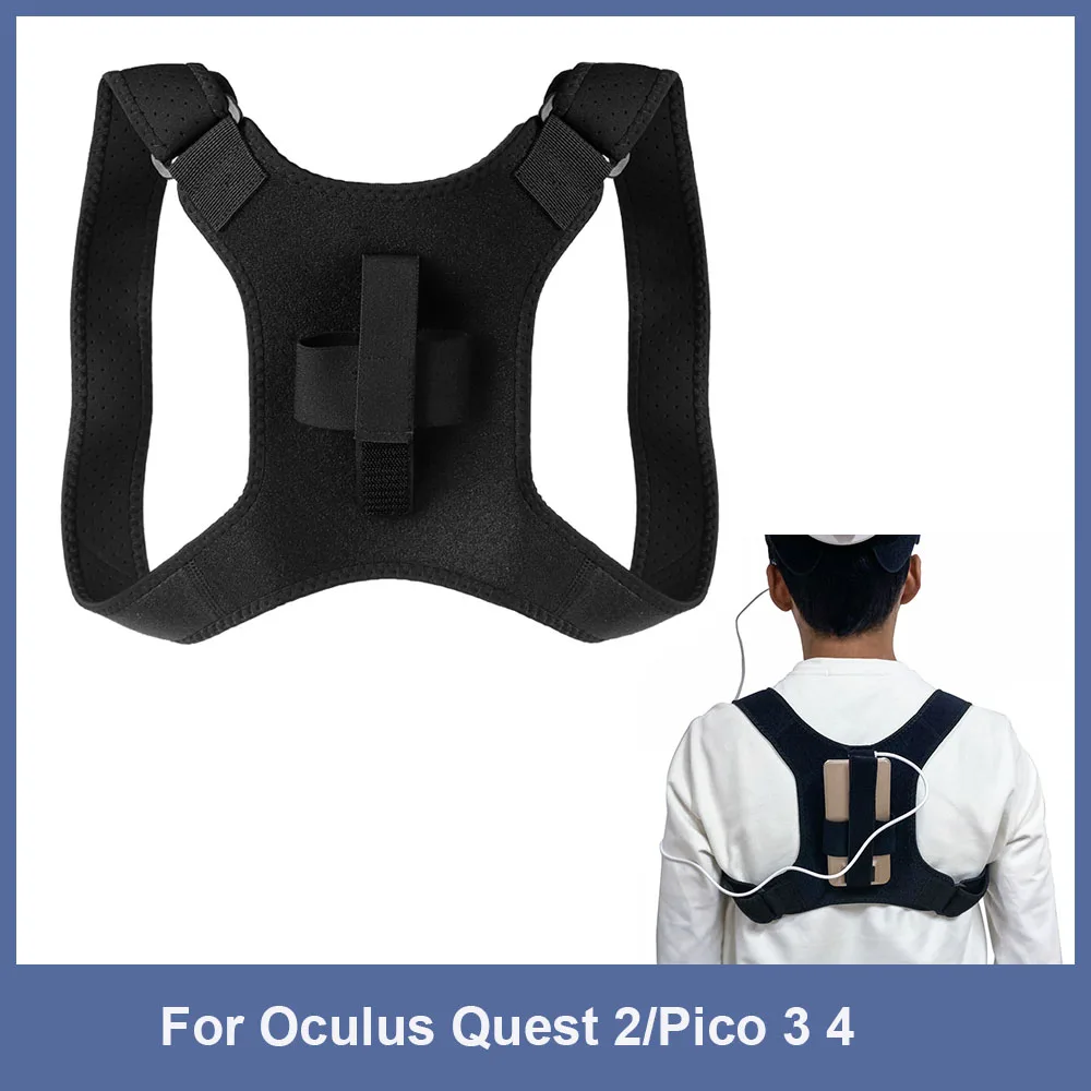 Mobile Battery Power Bank Replacement Bracket Holder Adjustable Shoulder Belt Strap For Oculus Quest 2/meta quest pro/Pico 3/4