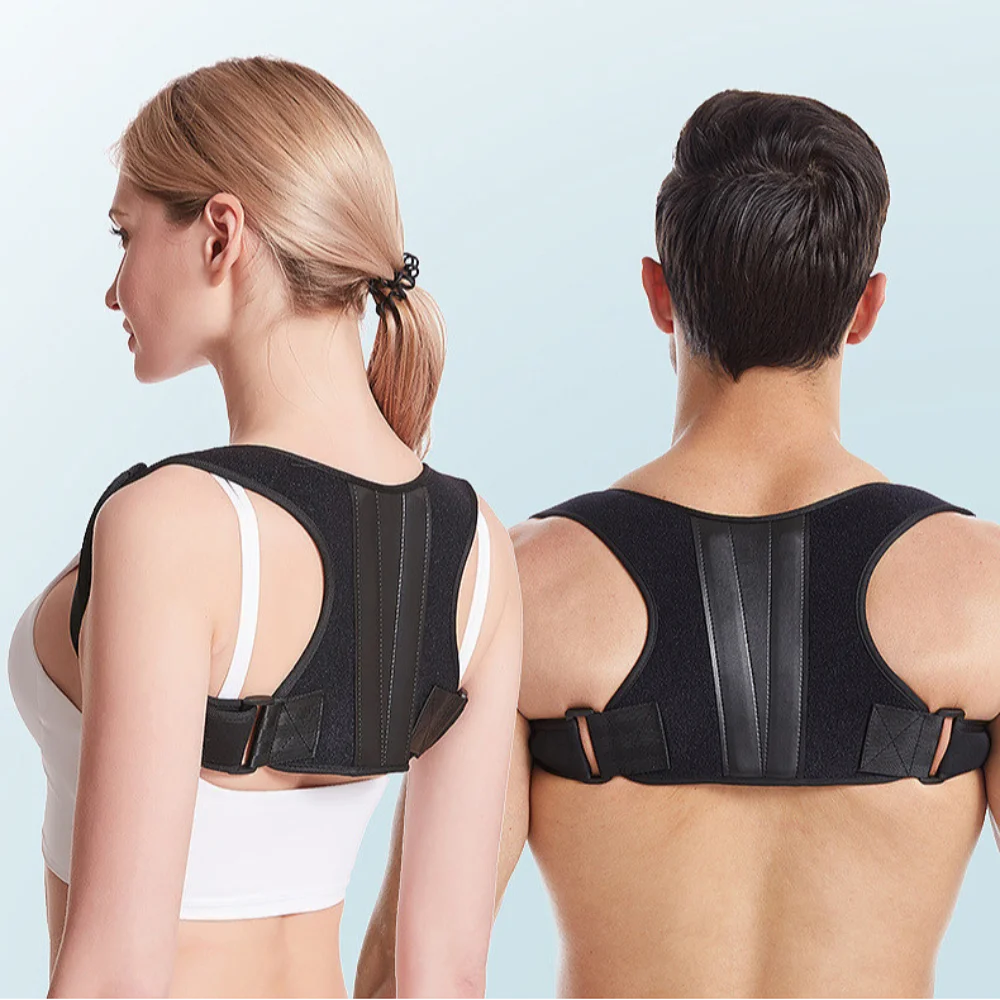 

Adjustable Posture Correction Brace Paste Style Breathable Hunchback Corrector Invisible Unisex Rectify Posture Corset