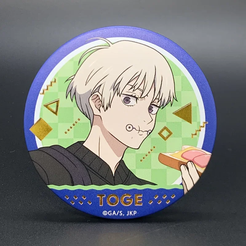 Anime Jujutsu Kaisen Inumaki Toge Cosplay Matte Perm Badge  Ambitus