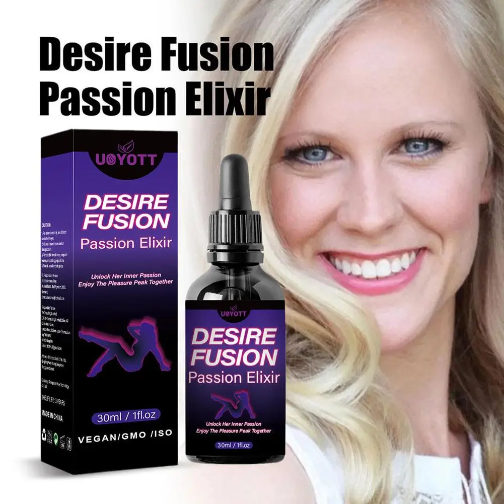 Desire Fusion Passion Care for Women, Melhora a Autoconfiança, Aumenta a Atração Amorosa, Acenda o Corpo Faísca, 30ml