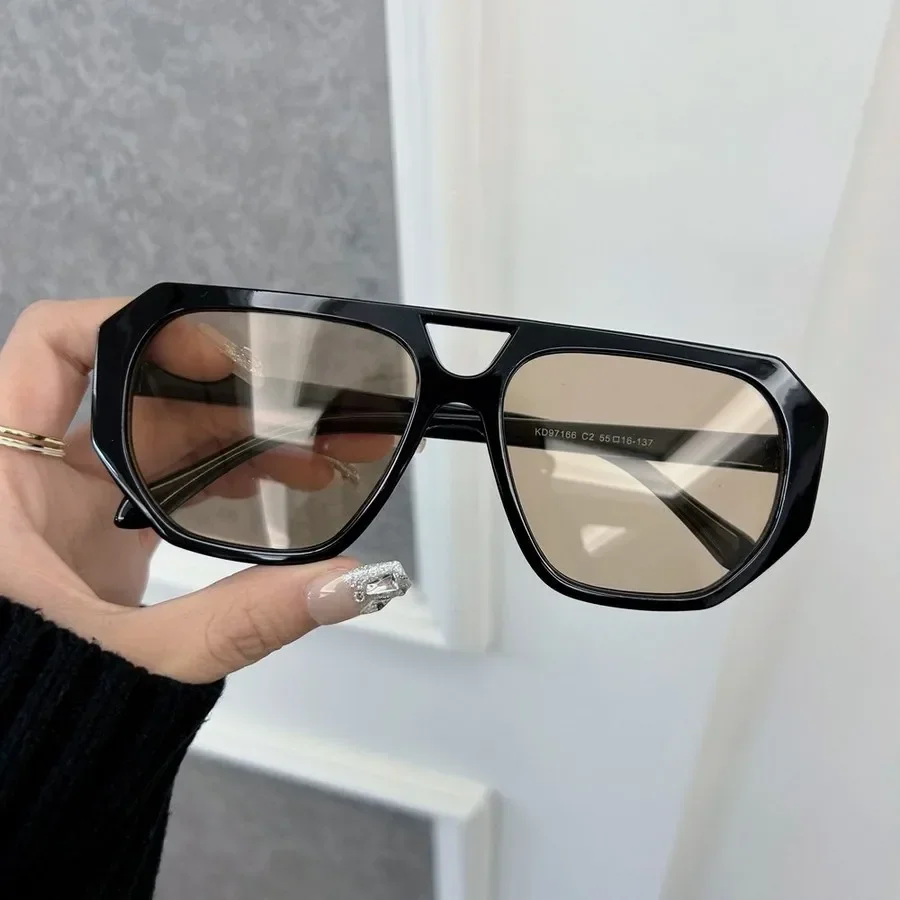 

Vintage Square Sunglasses Women Men Cool Mirror Lens Stylish Sun Glasses Female Male Personality Colors Oculos De Sol