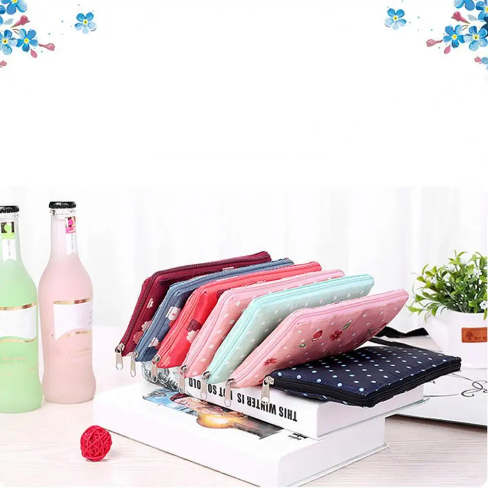 Grocery Bag Zipper Closure Shopping Pouch Strong Load Bearing Foldable Wallet-Type Shopping Tote Bag Supermarket Supply