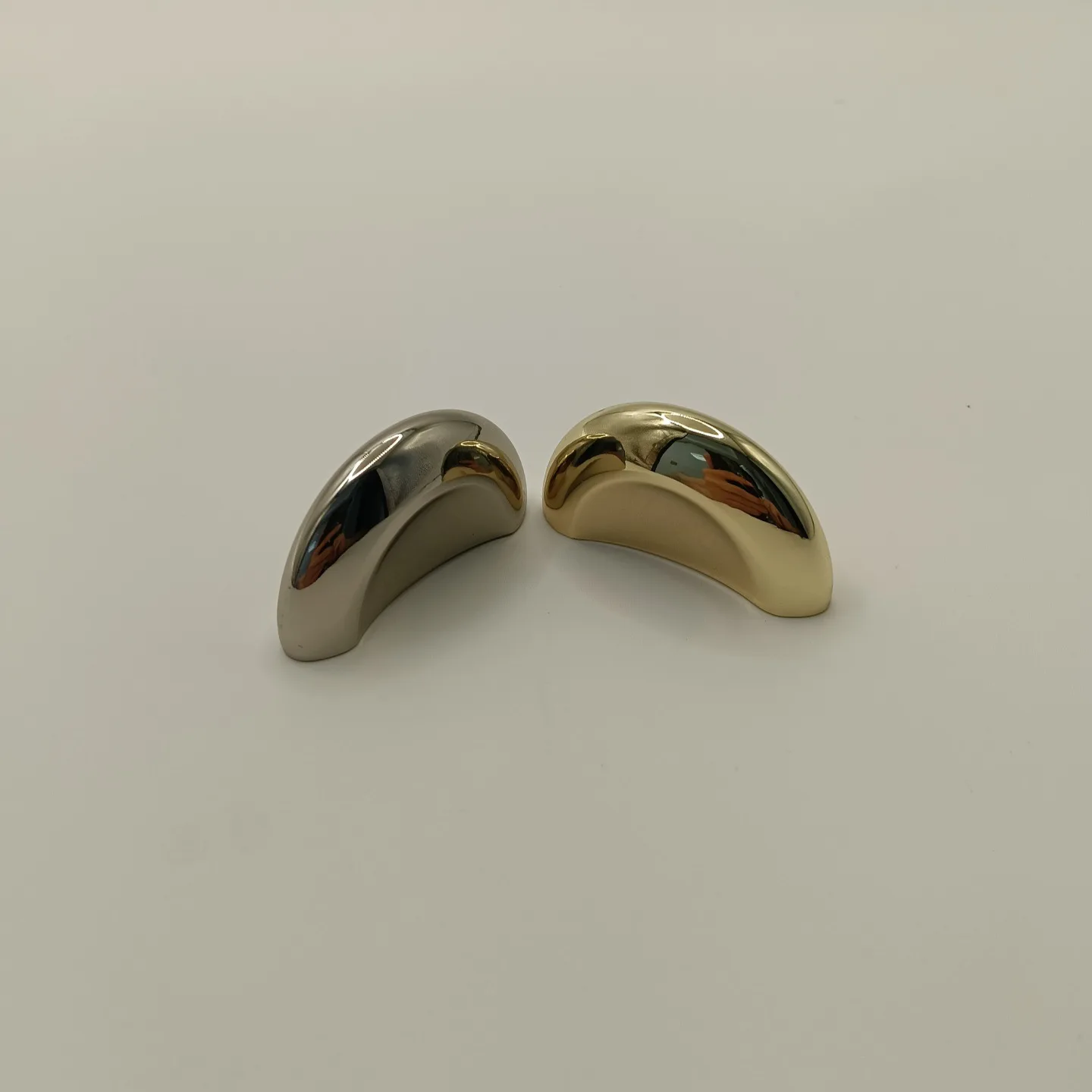 ZIMIR French silver drawer handle, suitable for rooms, wardrobes, drawers, kitchen cabinets, zinc alloy material