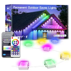 RGB Fantasy color eaves light outdoor waterproof eaves light