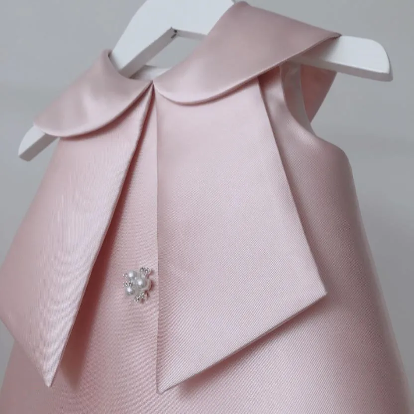Sommer-Blumenmädchenkleider Kinder Geburtstag Taufe Partykleider A1339 Vestidos Mädchen Ausverkauf Kleidung – Detail 6