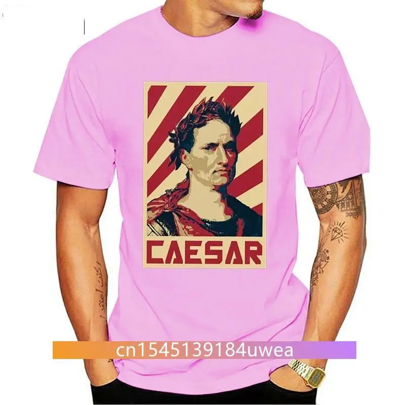 New 2021 Printed Funny  Men  Julius Caesar Retro Propaganda Men's T-Shirt  Women tshirt