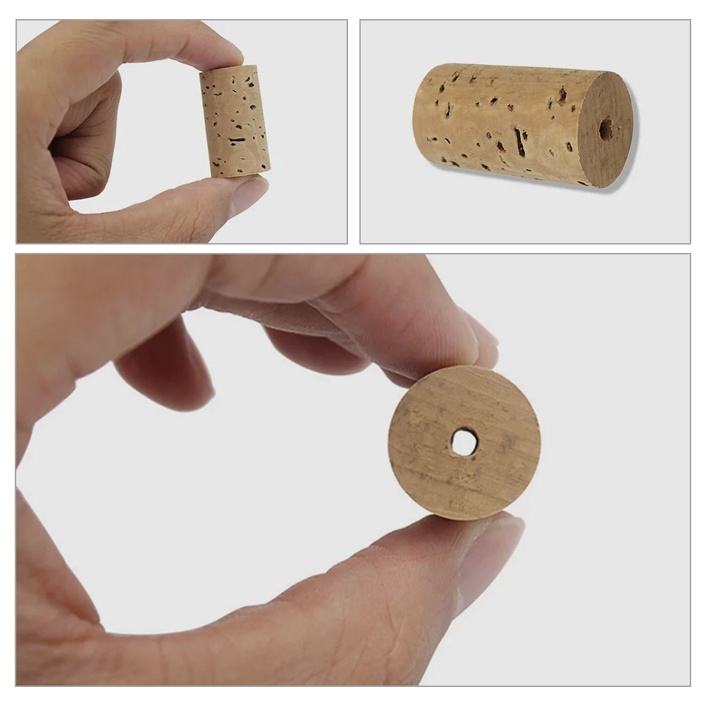 

Natural Wood Flute Headjoint Cork Plugs Replacement 8Pcs Small Cork For Flute Accessories Woodwind Instrument Parts
