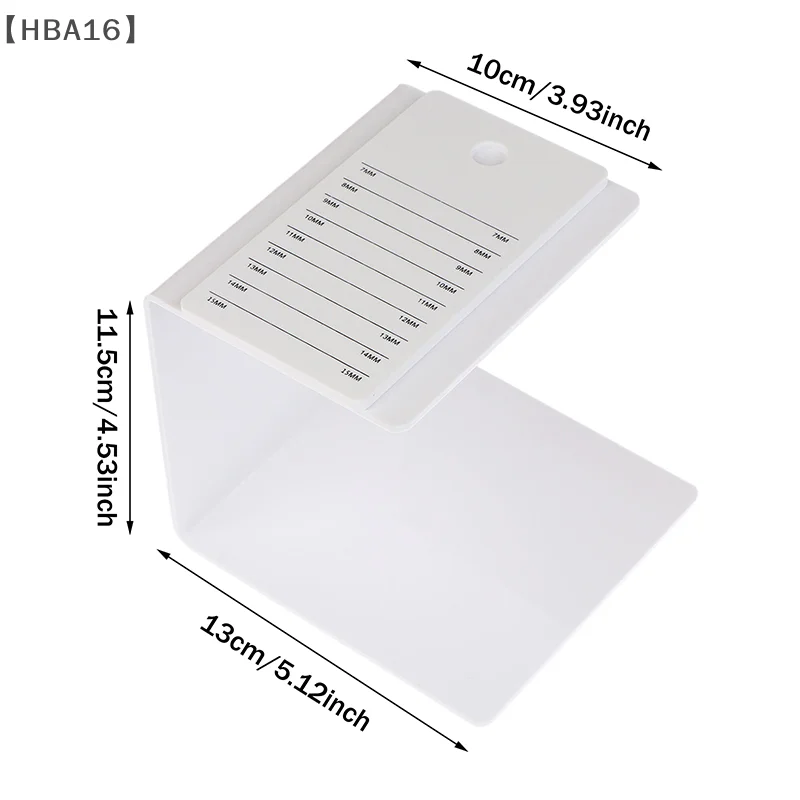 [[HBA16] وسادة رمش وحدة التحكم رمش تمديد حامل أداة المهنية قابلة لإعادة الاستخدام مريحة وحدة التحكم رمش الوسادة حامل الغراء