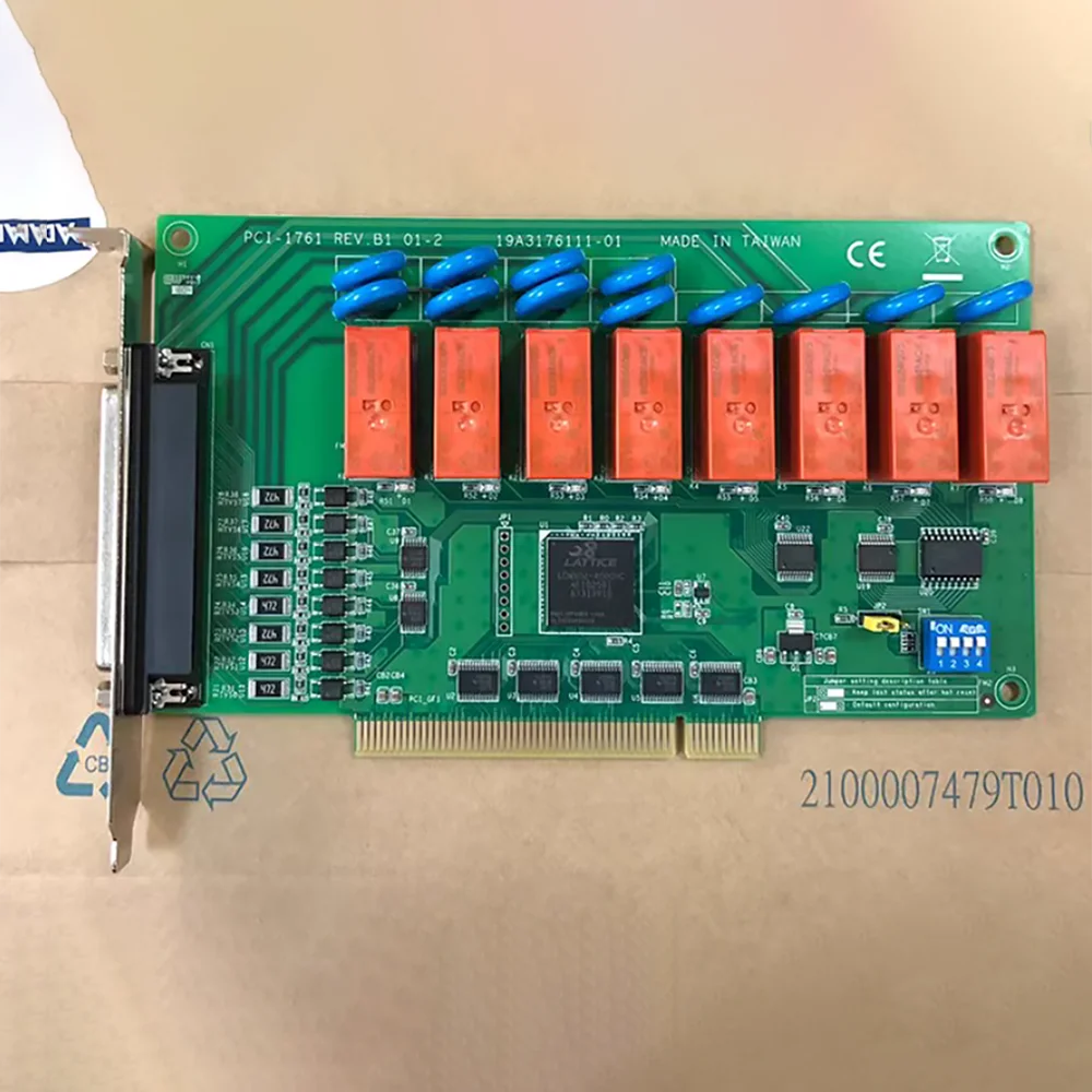 For Advantech 8-way PCI-1761-BE 8-way relay output 8-way digital input acquisition card PCI-1761 REV.B1