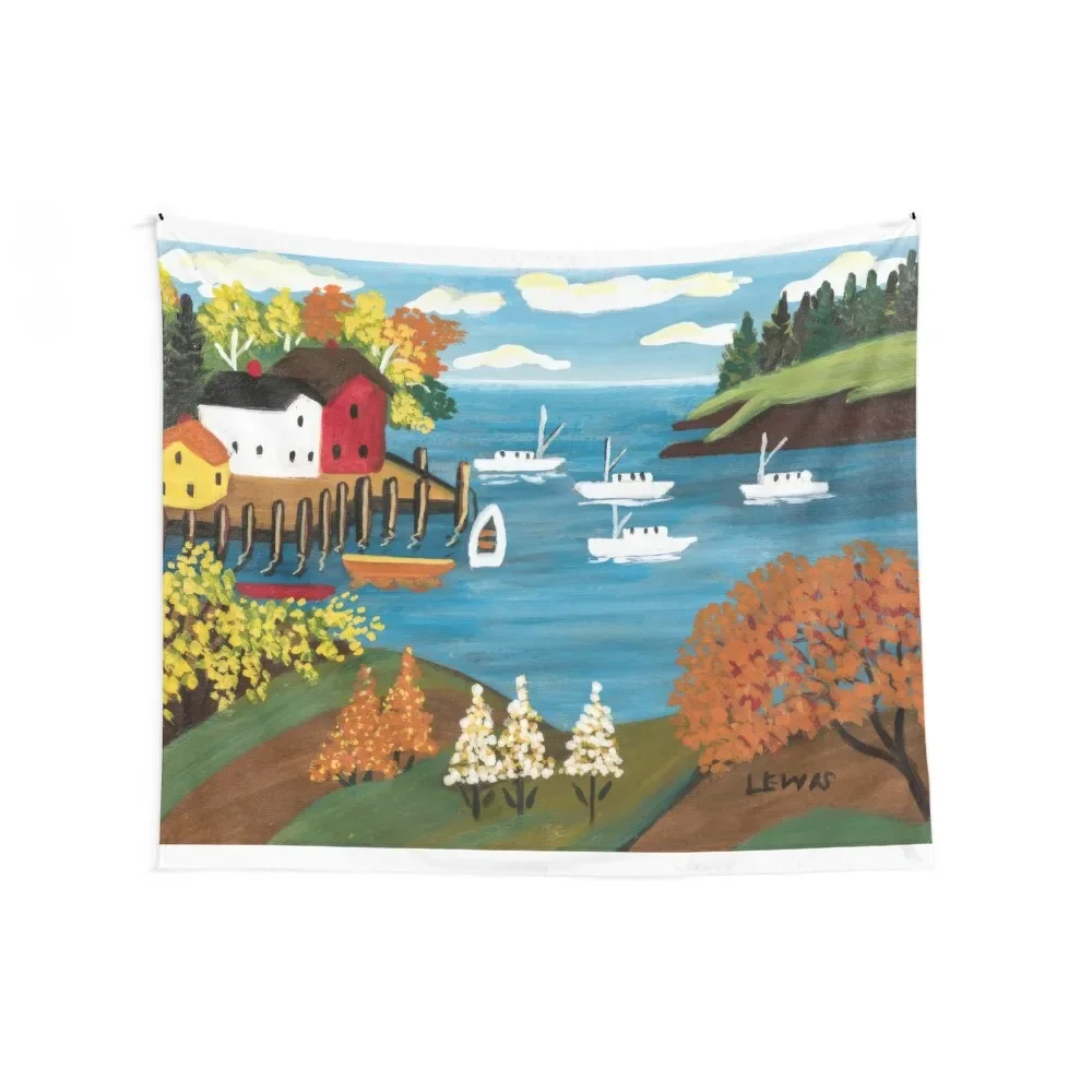 Maud Lewis Tapestry Decoration For Rooms Outdoor Decoration Tapestry