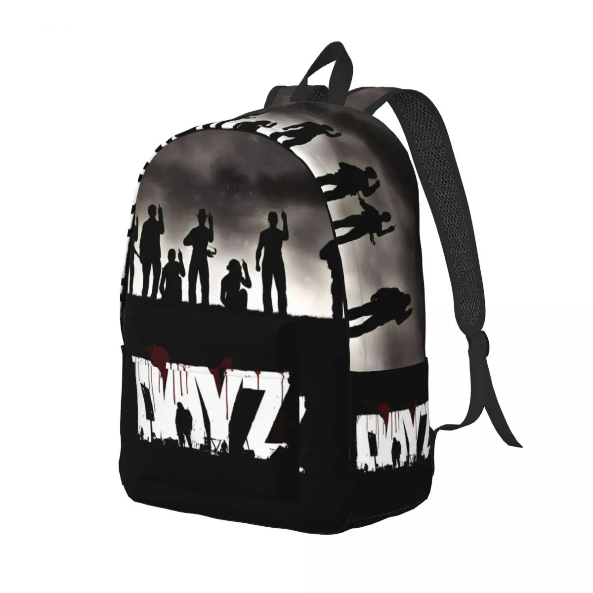 DayZ Shotting Game Classical Backpack Outdoor Student Work Zombie Attack Daypack for Men Women College Canvas Bags