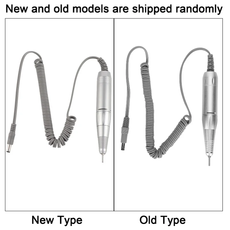 Wymienna rękojeść do elektrycznej frezarki do paznokci, polerki i szlifierki.